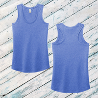 Pawsuit of Agility Ladies' Triblend Racerback Tank