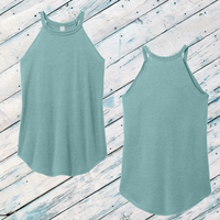 The Pawsuit of Treats Ladies' Rocker Tank