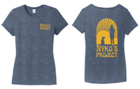 Nyko's Project Ladies Short Sleeve Triblend Tee