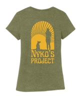 Nyko's Project Ladies Short Sleeve Triblend Tee