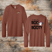 FF: Boo in Booty Adult Soft Blend Long Sleeve Tee