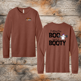 FF: Boo in Booty Adult Soft Blend Long Sleeve Tee