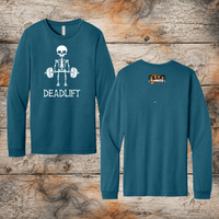 FF: Deadlift Adult Soft Blend Long Sleeve Tee