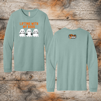 FF: Lifting With My Boos Adult Soft Blend Long Sleeve Tee
