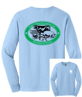 VB4H Livestock Club Long Sleeve Tee Shirt