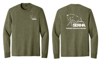 SERHA Adult Long Sleeve Triblend Tee