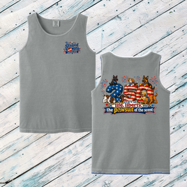 Pawsuit of the Scent Adult Tank Top
