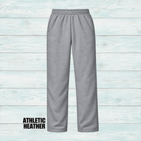 Marlaw Farms/IEA Team Adult Open Bottom Sweatpants with Pockets