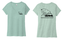 SERHA Ladies Triblend V-Neck Tee