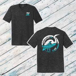 Chesapeake Heron Adult Triblend Short Sleeve Tee