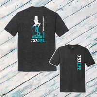 Suffolk Mr. Peanut Triblend Short Sleeve Tee