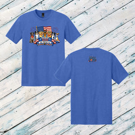 The Pawsuit of Big Air Youth Triblend Short Sleeve Tee