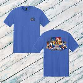 The Pawsuit of Big Air Adult Triblend Short Sleeve Tee