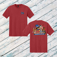The Pawsuit of the Perfect Catch Adult Triblend Short Sleeve Tee