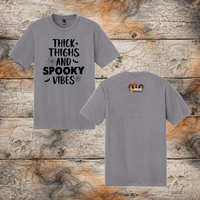 FF: Thick Thighs Spooky Thighs Adult Triblend Short Sleeve Tee