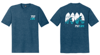 757LIFE Surfboard Triblend Tee Shirt