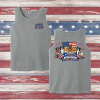 250 Years of DOGS! Adult Tank Top