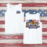 250 Years of DOGS! Adult Tank Top