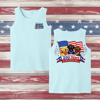250 Years of DOGS! Adult Tank Top