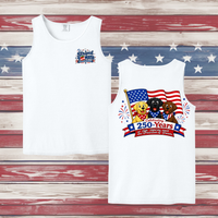 250 Years of DOGS! Adult Tank Top