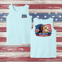 250 Years of DOGS! Adult Tank Top