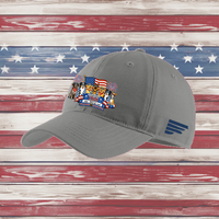 250 Years of DOGS! Brushed Canvas Ball Cap