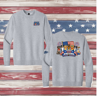 250 Years of DOGS! Adult Crewneck Sweatshirt