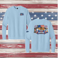 250 Years of DOGS! Adult Crewneck Sweatshirt