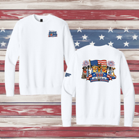250 Years of DOGS! Adult Crewneck Sweatshirt