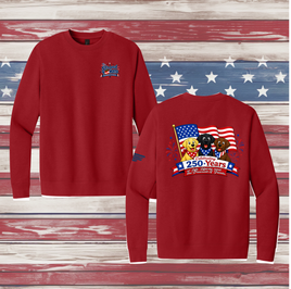 250 Years of DOGS! Youth Crewneck Sweatshirt