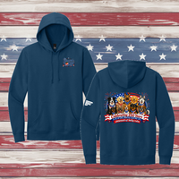 250 Years of DOGS! Adult Pullover Hoodie