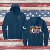 250 Years of DOGS! Adult Pullover Hoodie