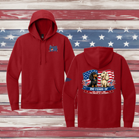 250 Years of DOGS! Adult Pullover Hoodie
