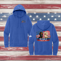 250 Years of DOGS! Adult Pullover Hoodie