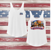 250 Years of DOGS! Ladies' Triblend Relaxed Tank Top