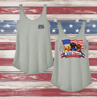 250 Years of DOGS! Ladies' Triblend Relaxed Tank Top
