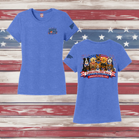 250 Years of DOGS! Ladies' Triblend Short Sleeve Tee Shirt