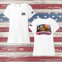 250 Years of DOGS! Ladies' Triblend Short Sleeve Tee Shirt