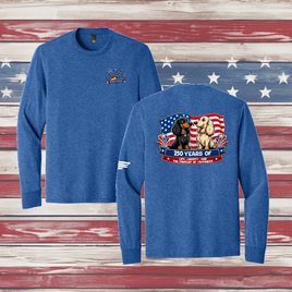 250 Years of DOGS! Youth Triblend Long Sleeve Tee