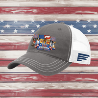 250 Years of DOGS! Non-Structured Trucker Cap