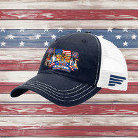 250 Years of DOGS! Non-Structured Trucker Cap