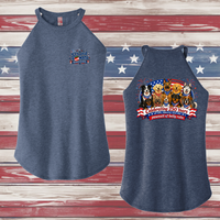 250 Years of DOGS! Ladies' Rocker Tank