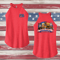 250 Years of DOGS! Ladies' Rocker Tank