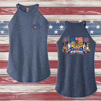 250 Years of DOGS! Ladies' Rocker Tank