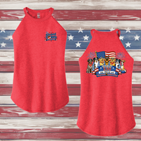 250 Years of DOGS! Ladies' Rocker Tank