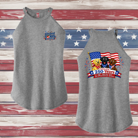 250 Years of DOGS! Ladies' Rocker Tank
