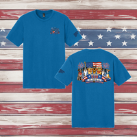 250 Years of DOGS! Adult Triblend Short Sleeve Tee