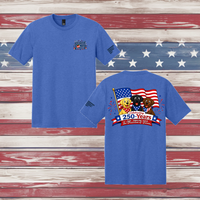250 Years of DOGS! Youth Triblend Short Sleeve Tee