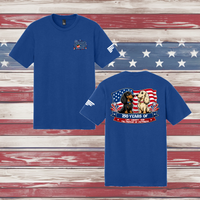 250 Years of DOGS! Adult Triblend Short Sleeve Tee