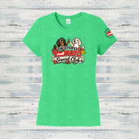 The Striped Tomato Ladies' Triblend Tee
